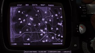Fallout 4 Mod: Improved Map with Visible Roads
