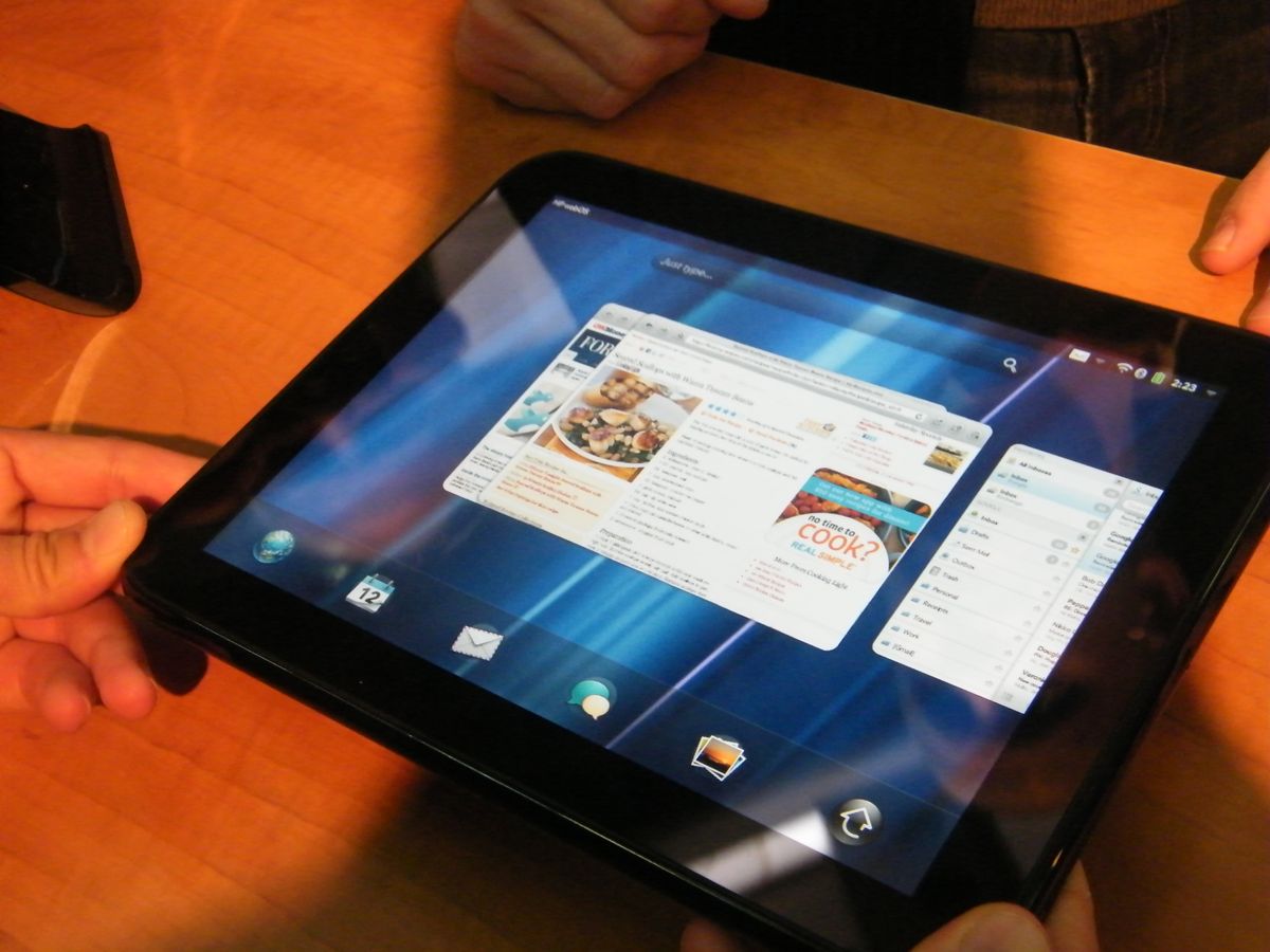 hp touchpad latest android version