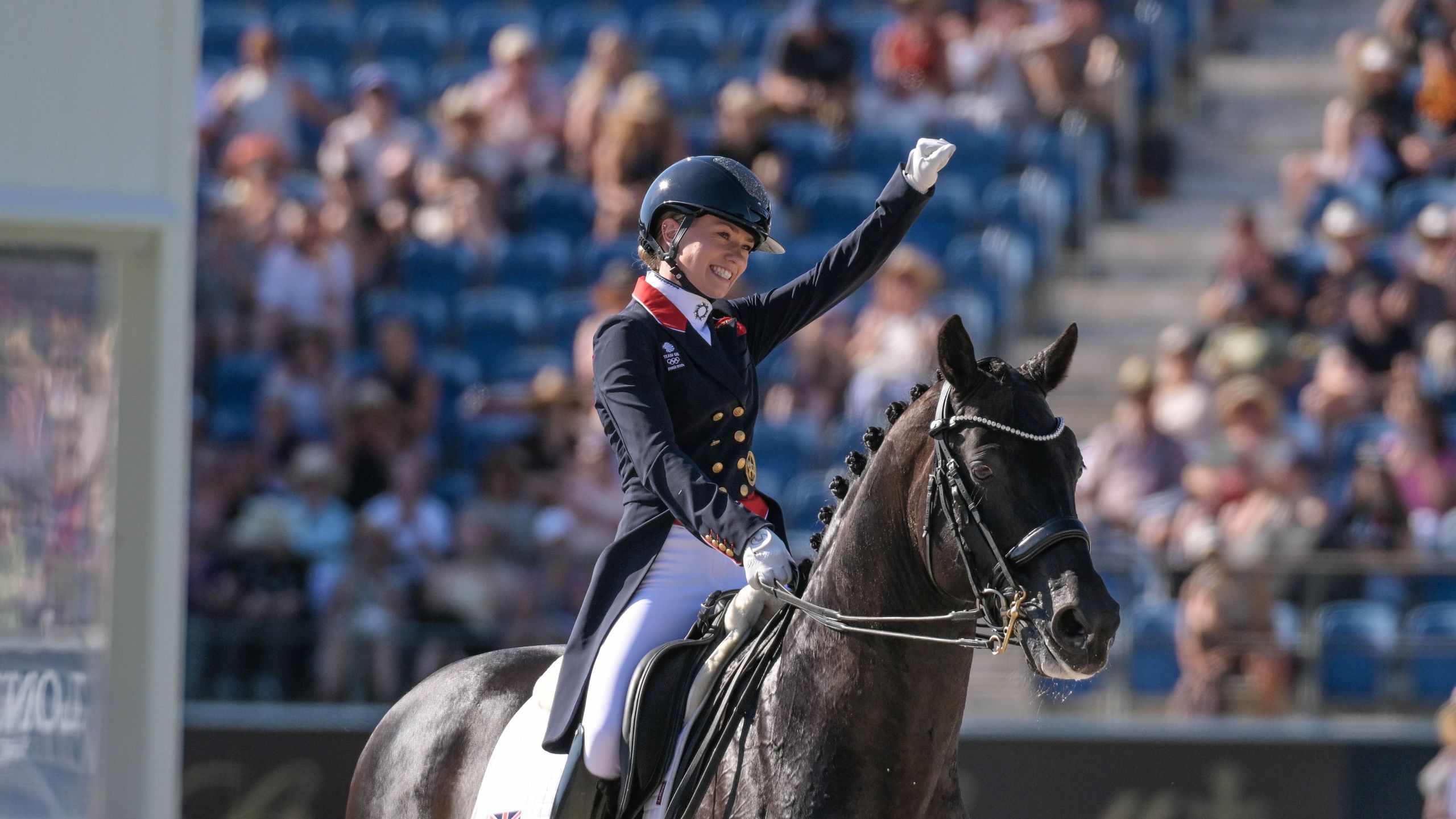 Lottie Fry and Glamourdale win freestyle gold with ‘the test of a lifetime’