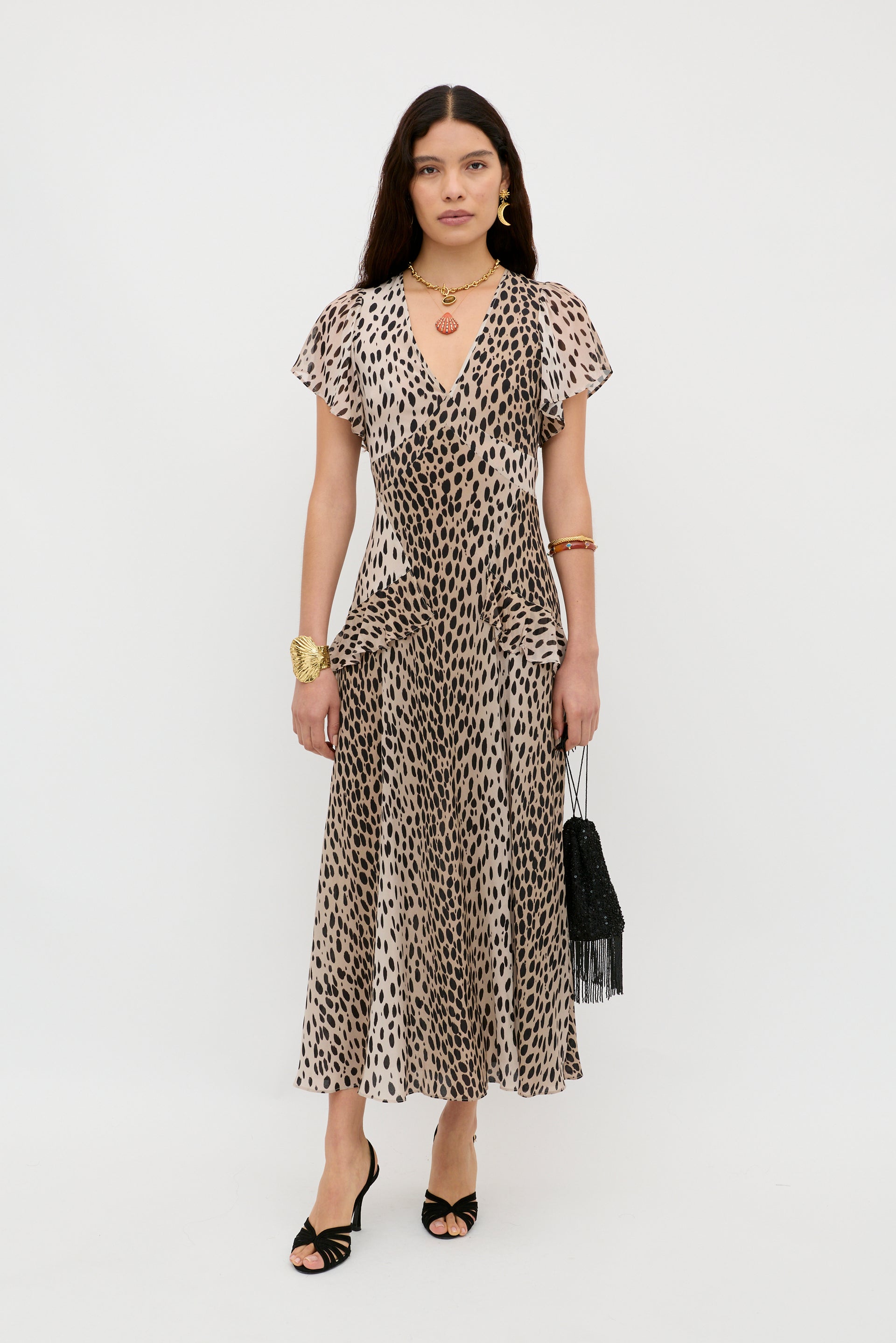 Evie - Antelope Spot Black