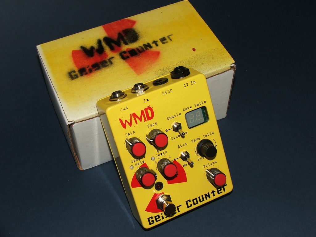 WMD Geiger Counter pedal First look MusicRadar