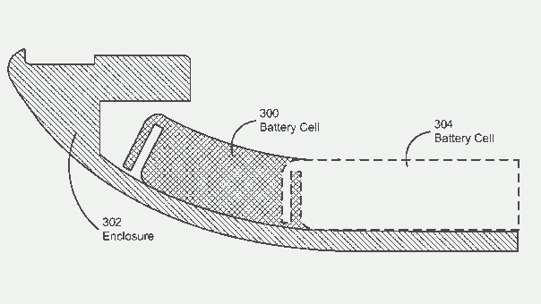 Apple&#039;s curved battery patent hints at ergonomic iWatch