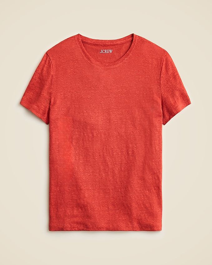 New Relaxed Linen T-Shirt