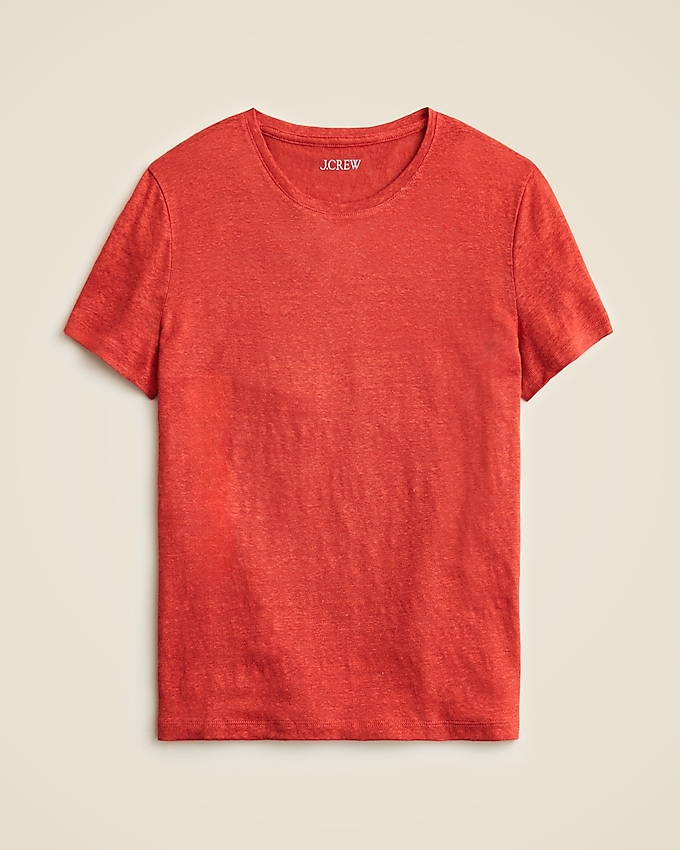 New Relaxed Linen T-Shirt