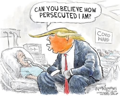 Political Cartoon U.S. Trump Coronavirus | The Week