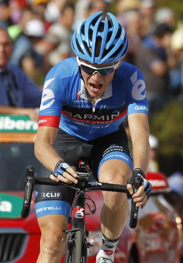 Andrew Talansky stopped the clock 44 seconds down on Rodriguez, taking sixth on the stage
