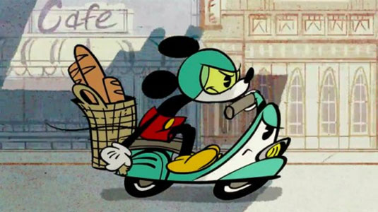 mickey scooter
