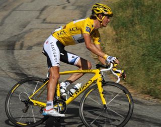 Andy Schleck, Tour de France 2010, stage 10