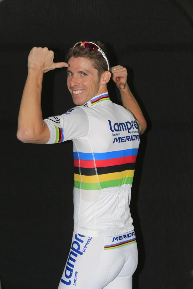 Rui Costa shows off his new colours