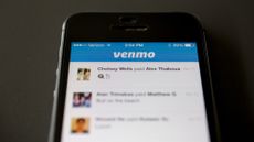 Venmo payment app opened up on a smartphone