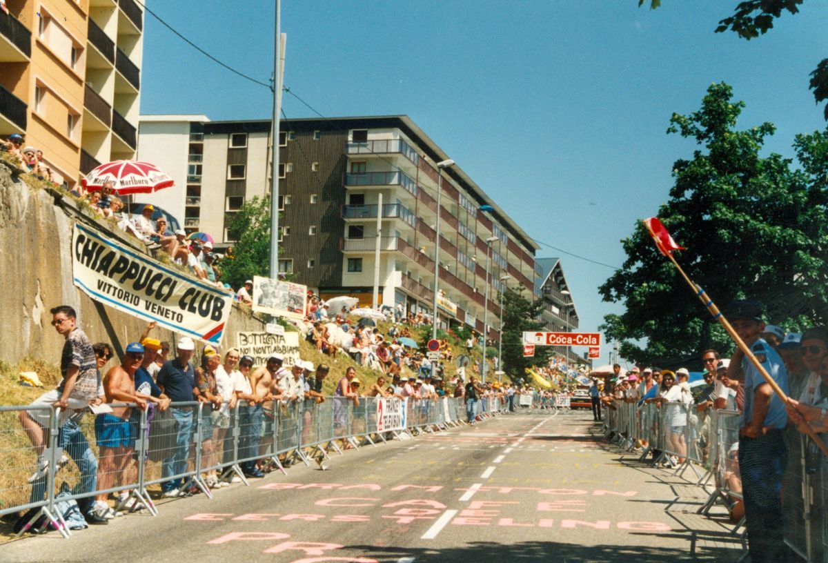 12071995 Tour De France Tappa 10 Aime La Plagne Lalpe Dhuez Lalpe Dhuez
