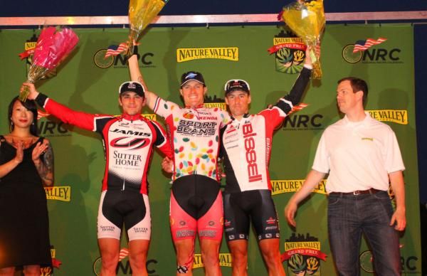 Men's podium