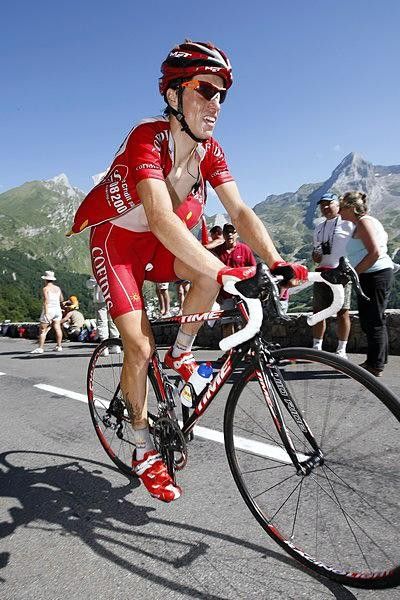Sylvain Chavanel (Cofidis) was the former KOM leader, but has since dropped in the rankings for the polka dot.