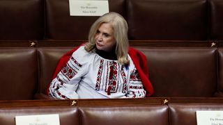 Representative Carolyn Maloney, a Democrat from New York, arrives to a State of the Union address by U.S. President Joe Biden at the U.S. Capitol in Washington, D.C., U.S., on Tuesday, March 1, 2022