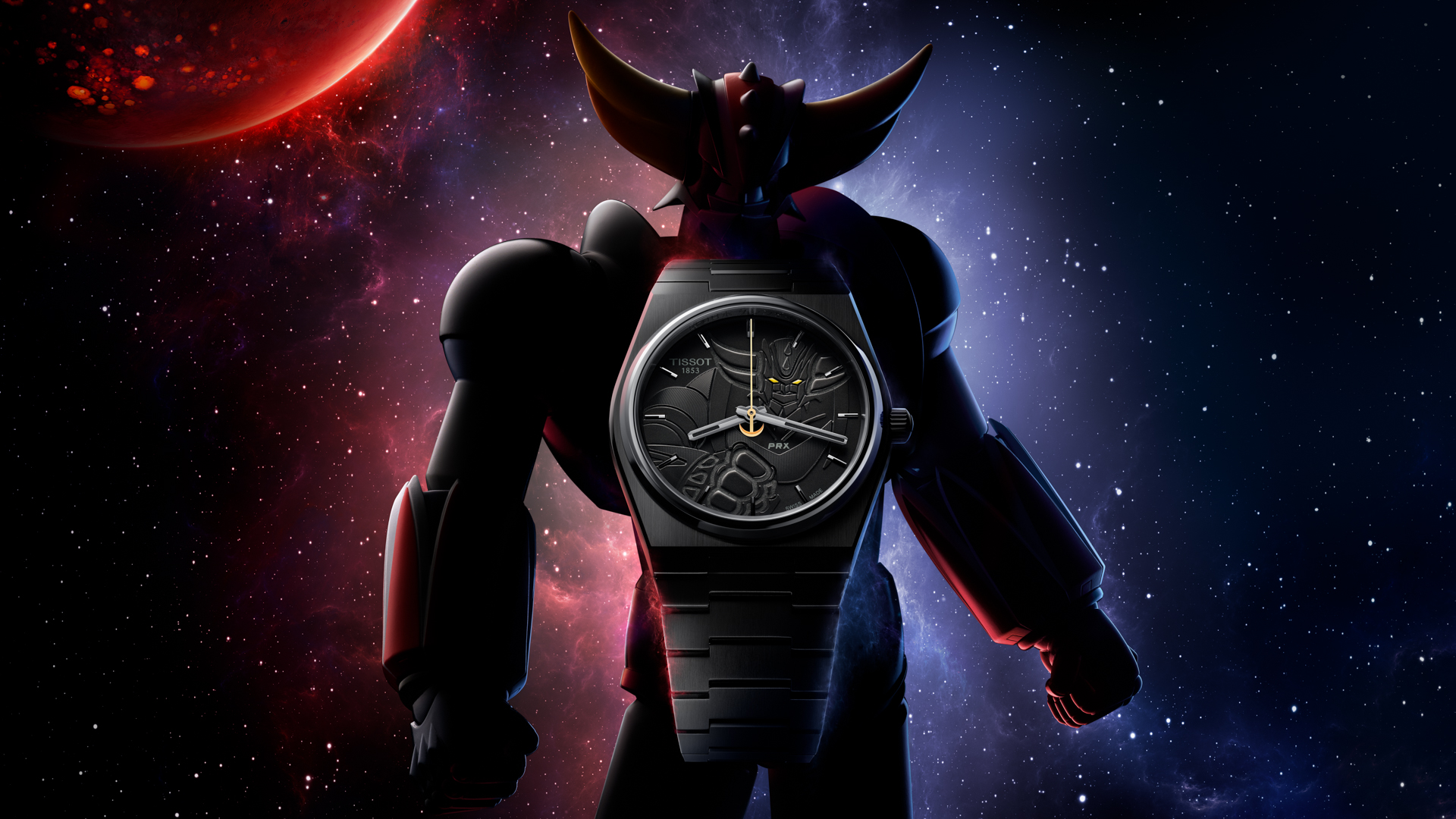 Tissot PRX UFO Robot Grendizer 50th Anniversary
