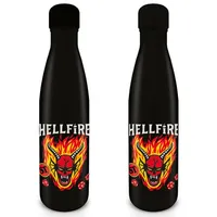 Stranger Things Hellfire Metal Water Bottles Stranger Things Hellfire Metal Water Bottles