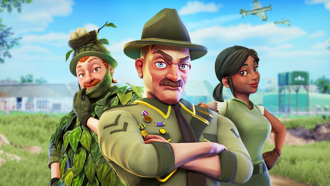 This military base-building sim has all of the soldiers and none of the ...
