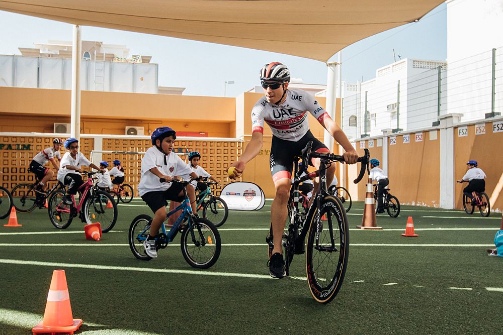 UAE Team Emirates training camp