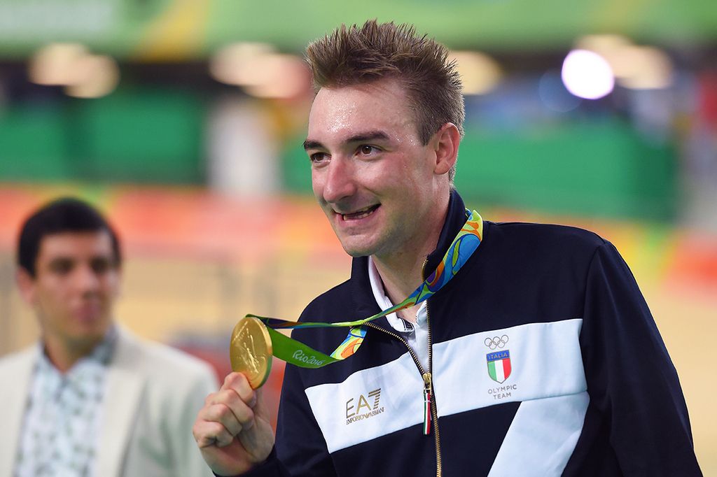 The old medal went to Elia Viviani (Italy)