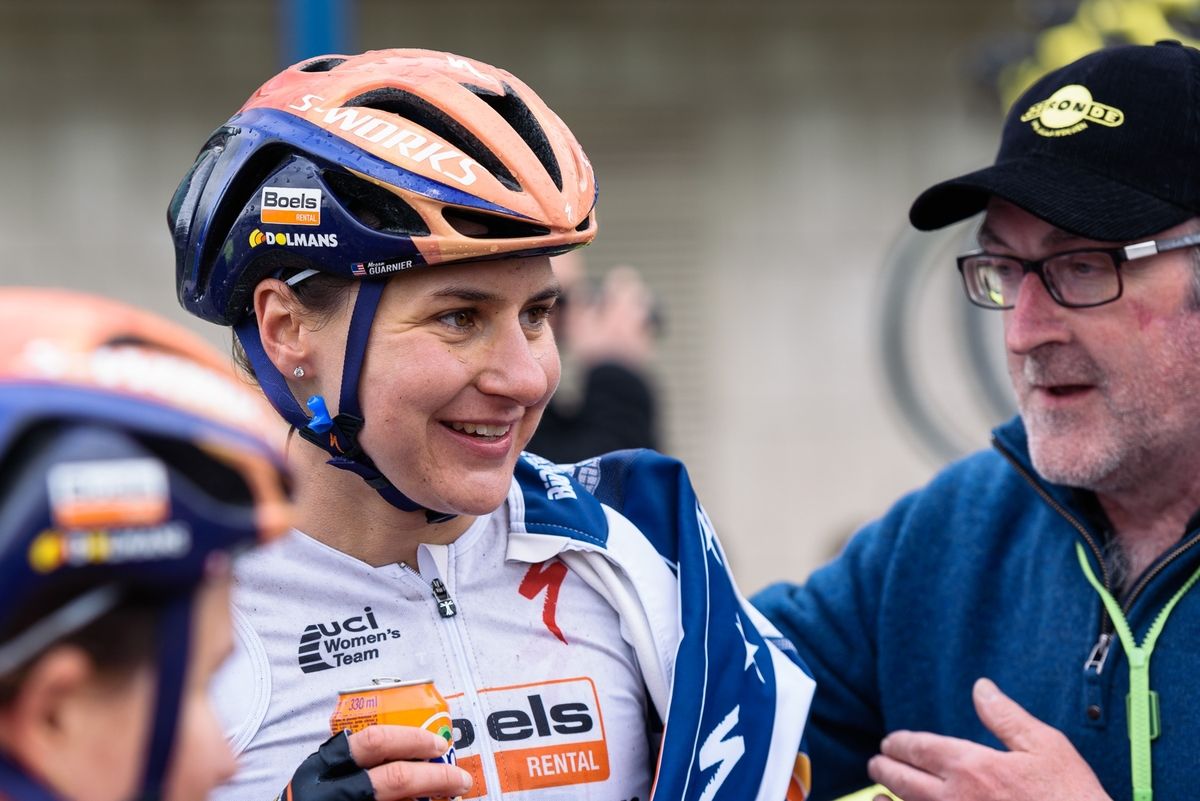 Stage winner and second in the general classification, Megan Guarnier (Boels Dolmans)