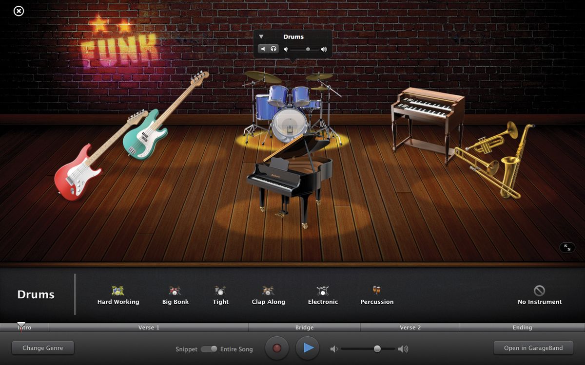 Only beginners need concern themselves with Magic GarageBand.