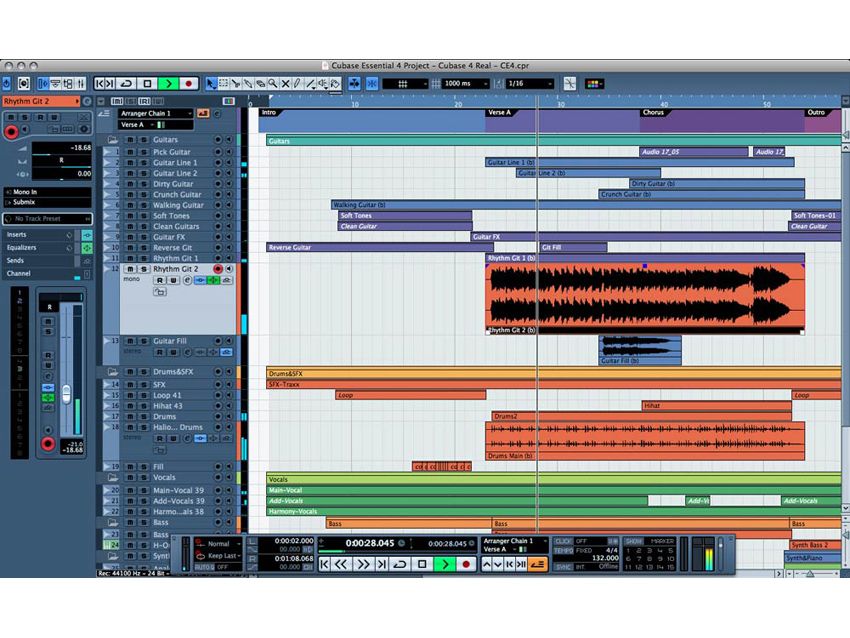 Close-up: Steinberg Cubase Essential 4