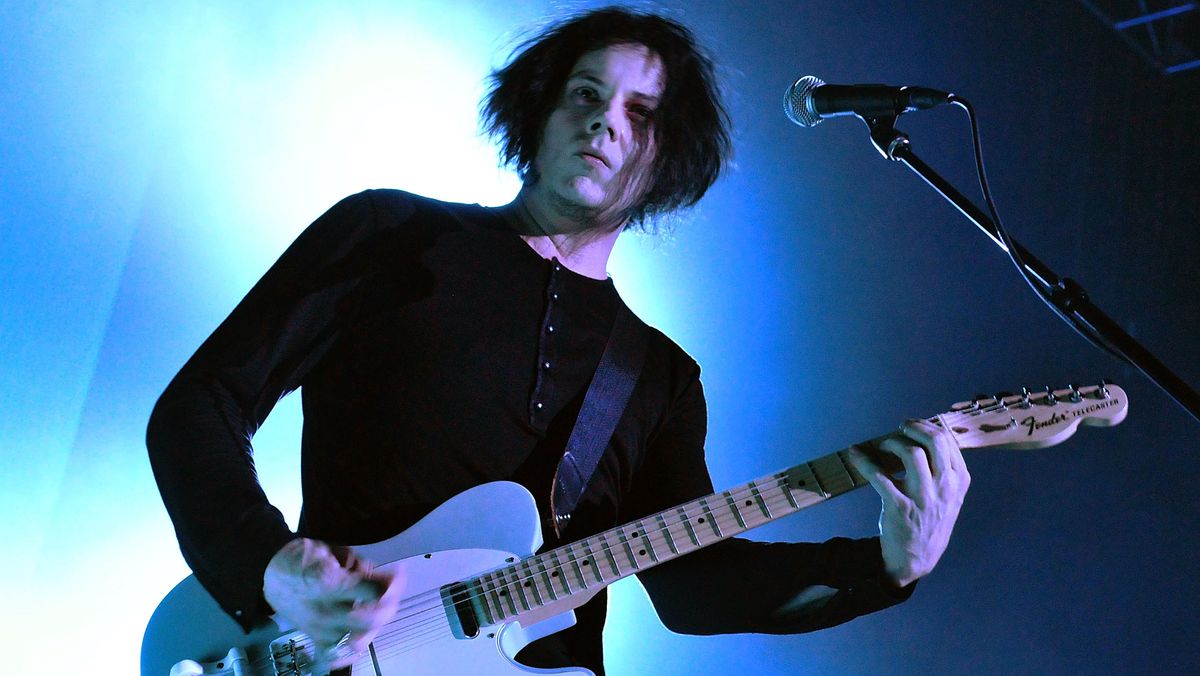 Jack White performs live on stage during a one-off solo concert in support of his debut solo album &#039;Blunderbuss&#039;, at the Kentish Town Forum on April 23, 2012 in London, United Kingdom