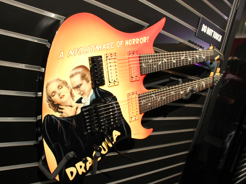 NAMM 2014: Schecter stand in pictures