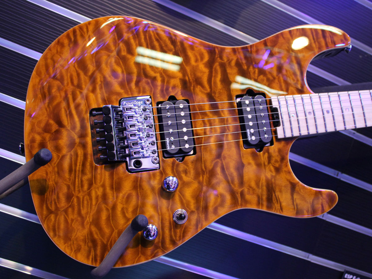 ESP E-II ST-2 QM Maple Tiger Eye