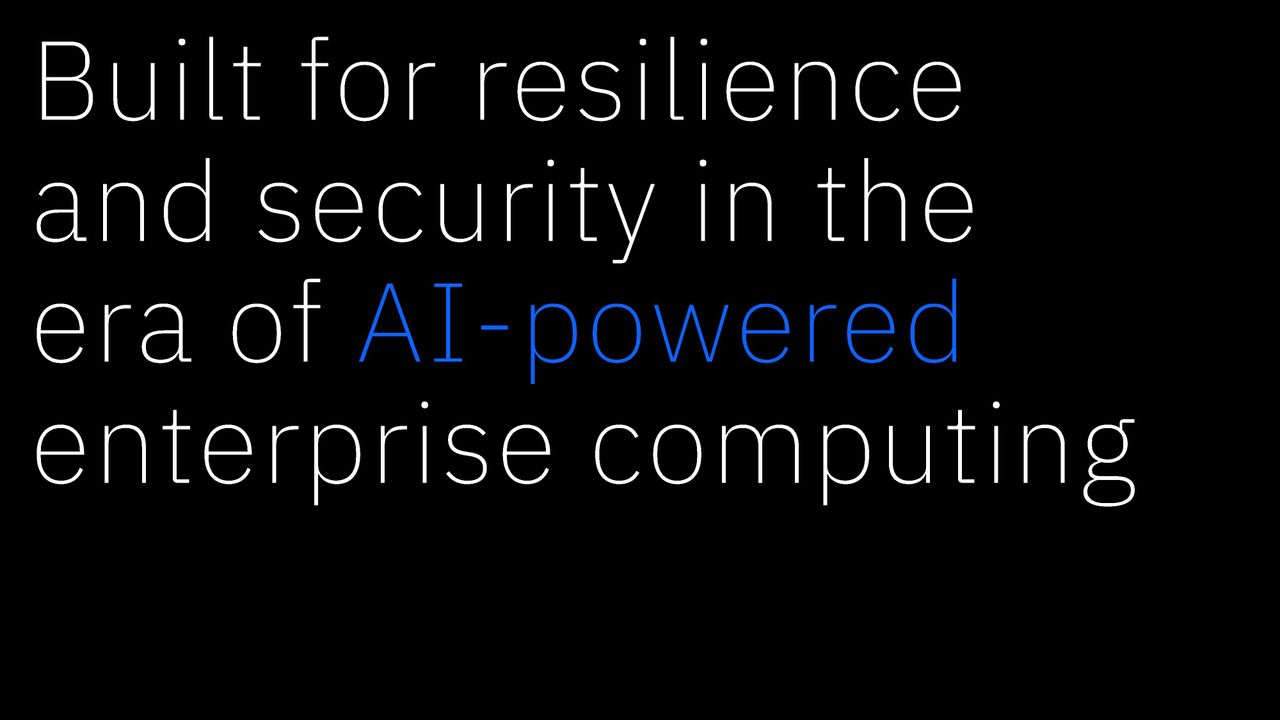 IBM Hot Chips 2026 presentation.