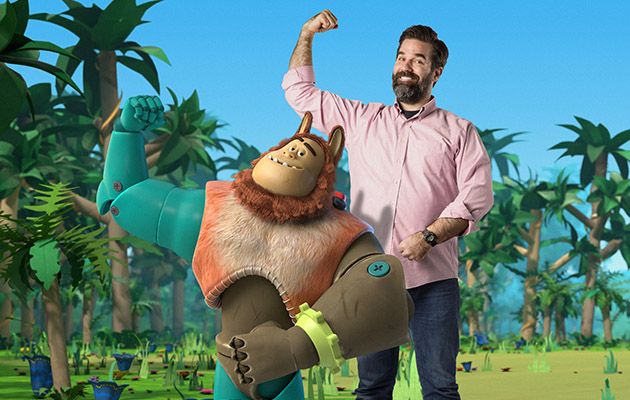 Catastrophe star Rob Delaney on having a fab time in a new CBeebies series Bitz &amp; Bob