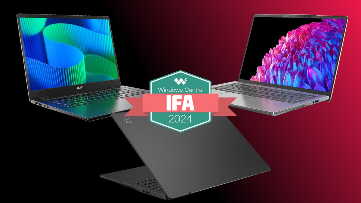 Acer Swift and TravelMate IFA 2024