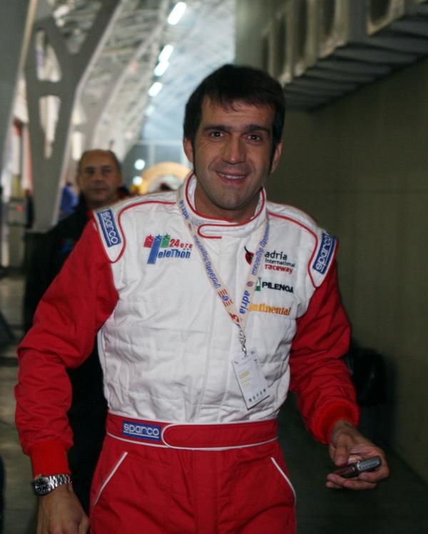 Franco Ballerini in rally mode. Motorsport was a passion of the Italian national coach