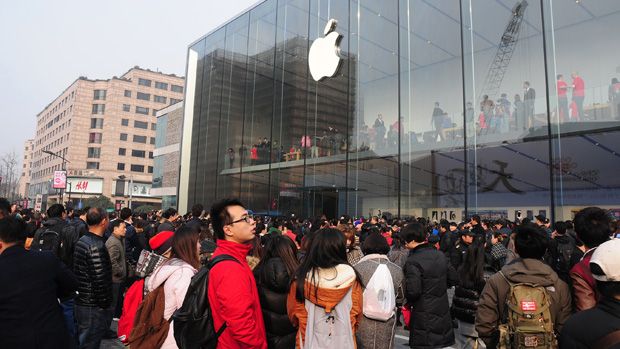 Apple store, China