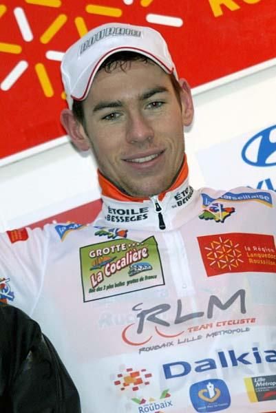 Best young rider Arnaud Molmy (Roubaix Lille Metropole)
