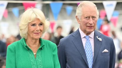Prince Charles and Duchess Camilla’s major social media change revealed, seen here attending the Big Jubilee Lunch At The Oval 