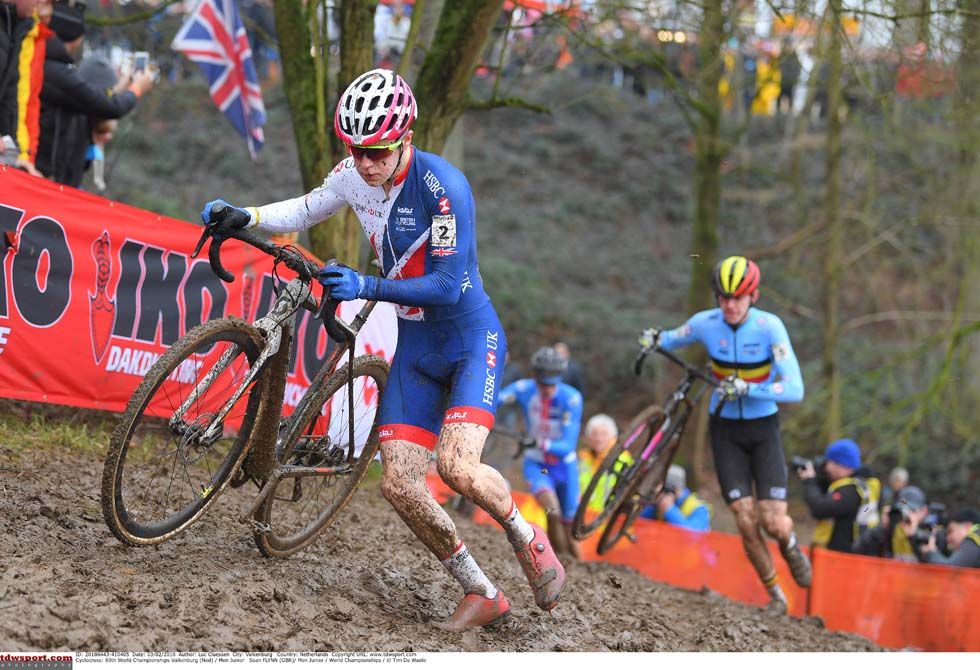 Ben Tulett (Great Britain) opens a lead at the Worlds in Valkenburg