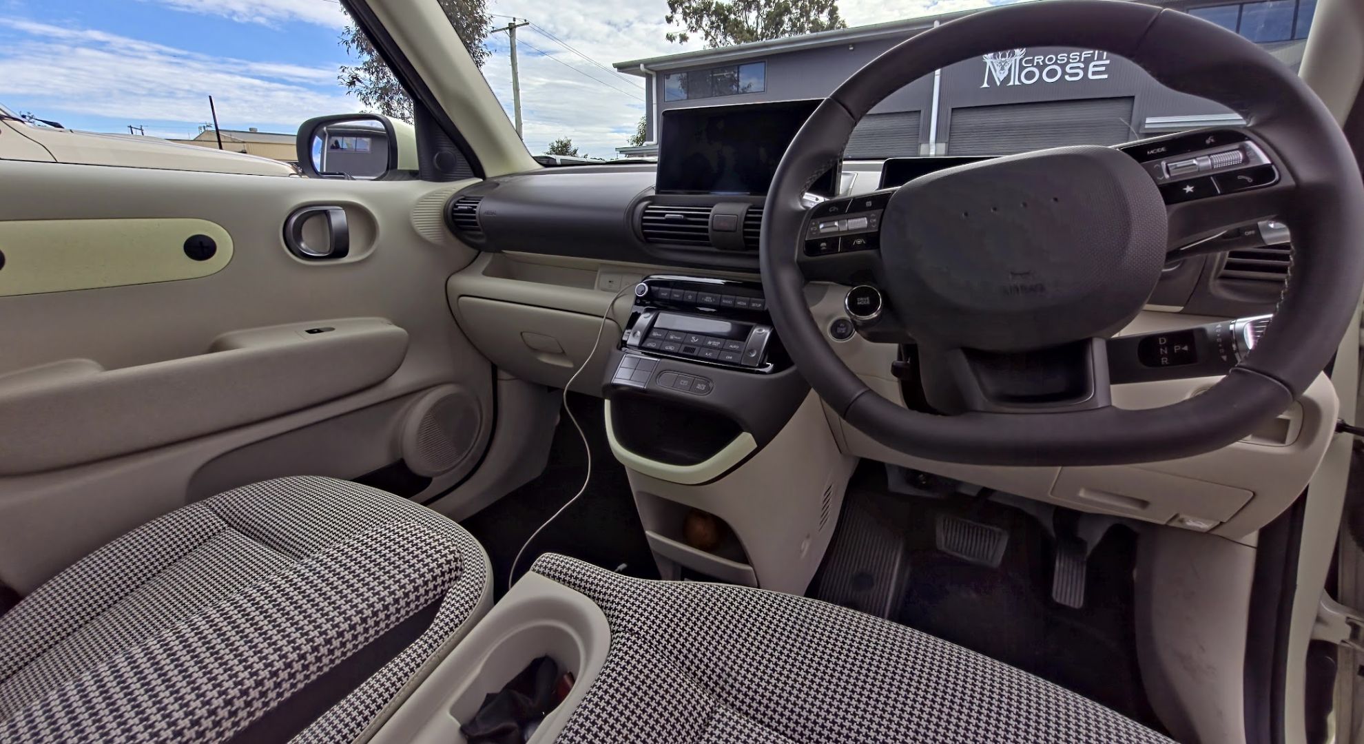 The interior of the Hyundai Inster