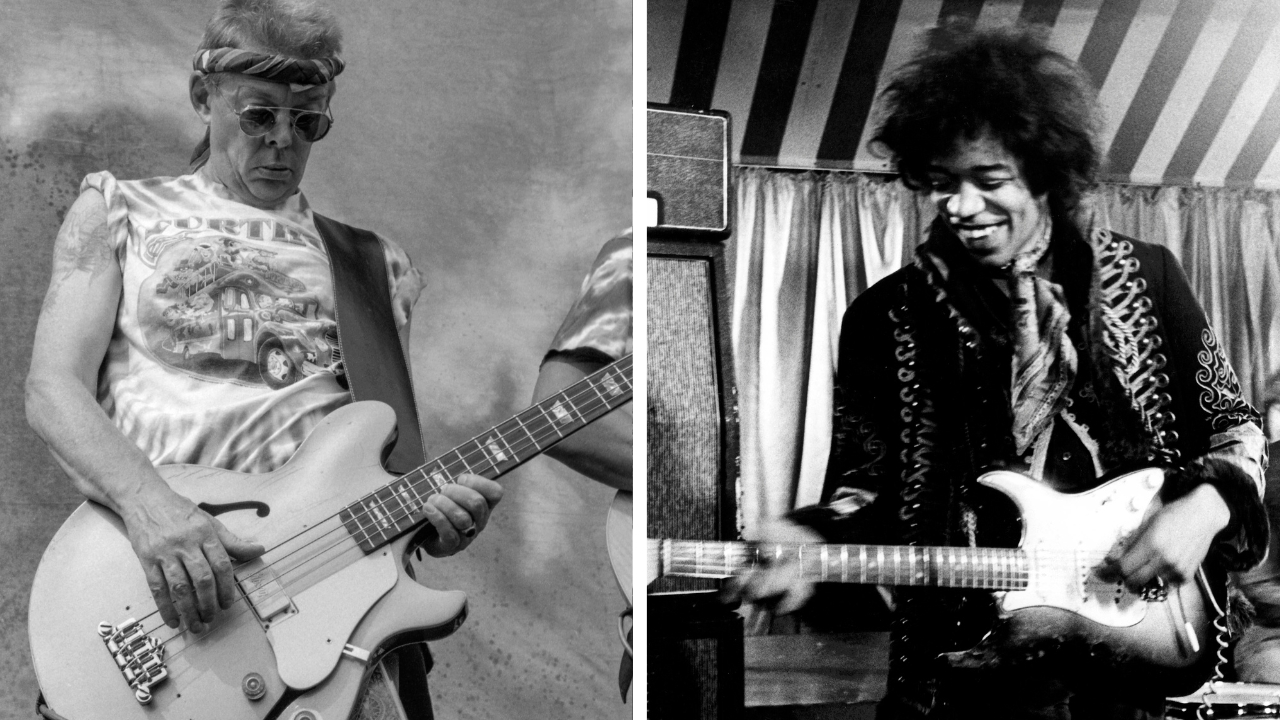 Jack Casady performs with Hot Tuna at the Further Festival. Jimi Hendrix Experience - performing live onstage filming German TV Show 'Beat Club' 