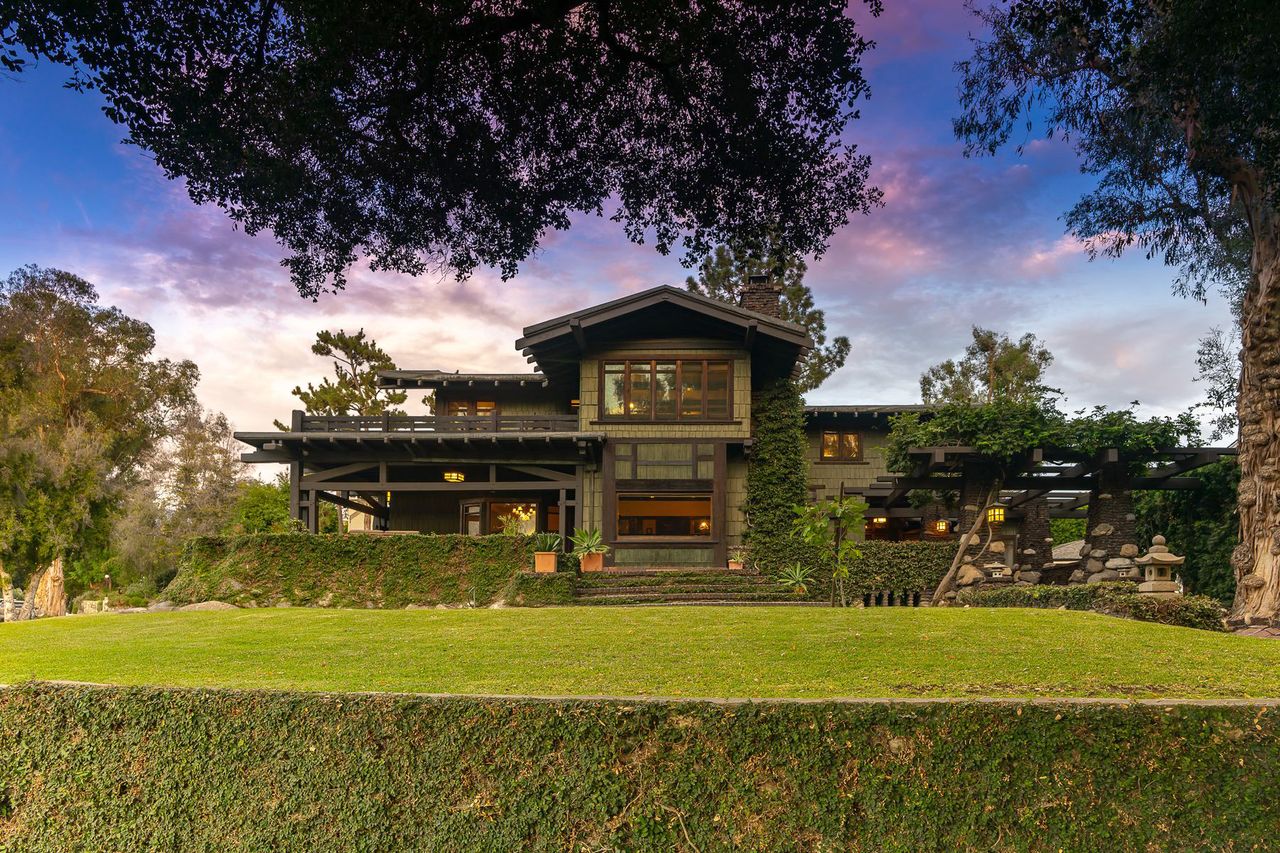 A home in Pasadena, California.