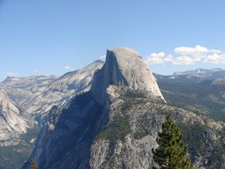 half dome of yosemite