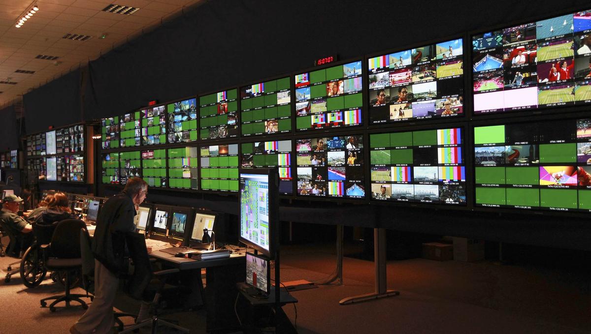 Olympics control room