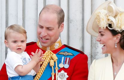 Prince Louis Prince William Kate Middleton