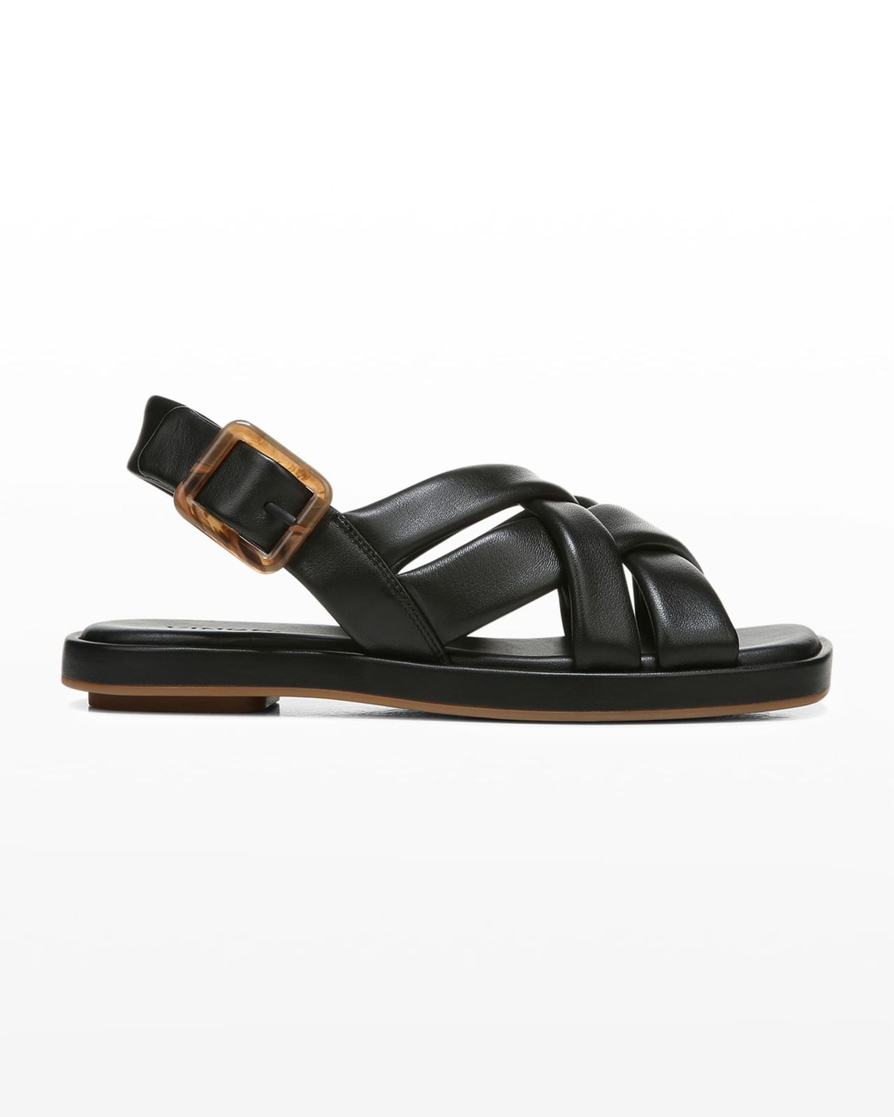 Vince Rexx Crisscross Flat Slingback Sandals
