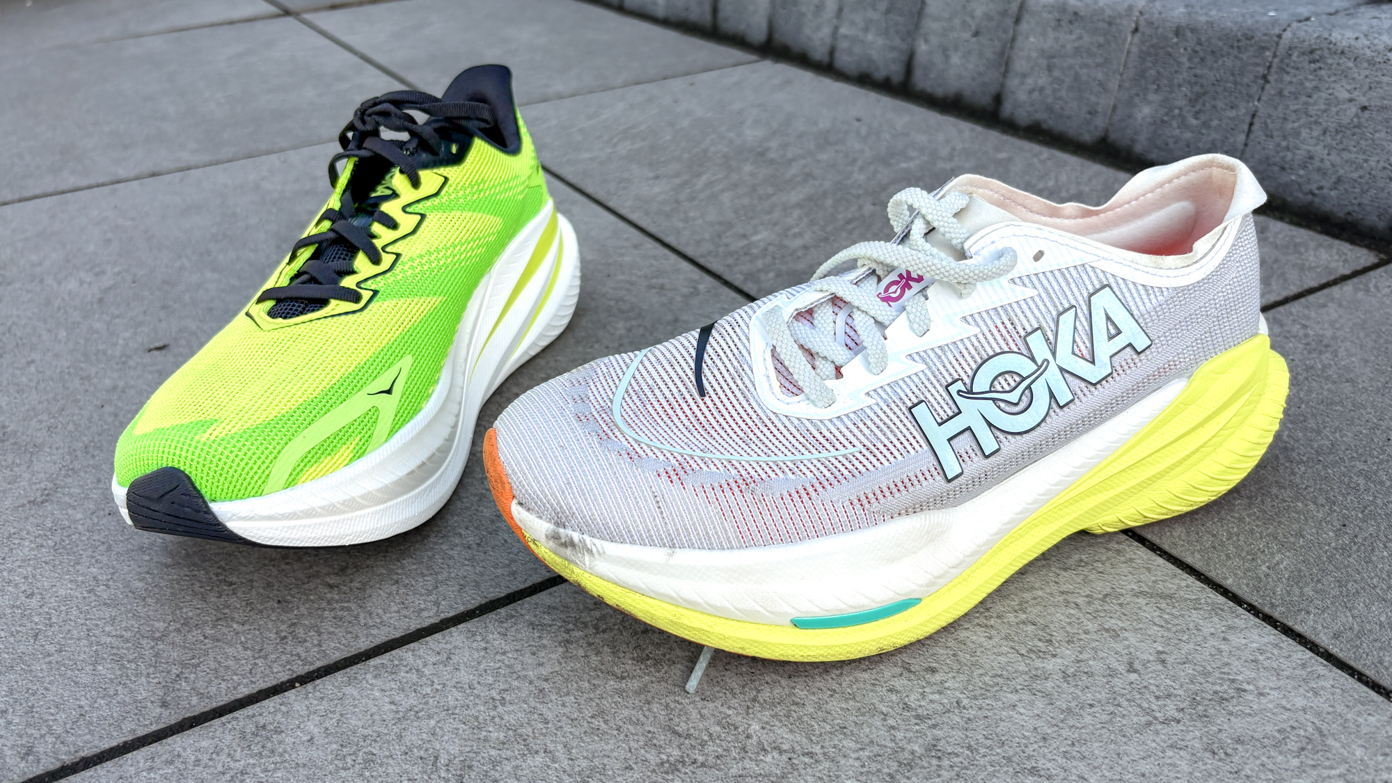 Hoka Mach X3 running shoes