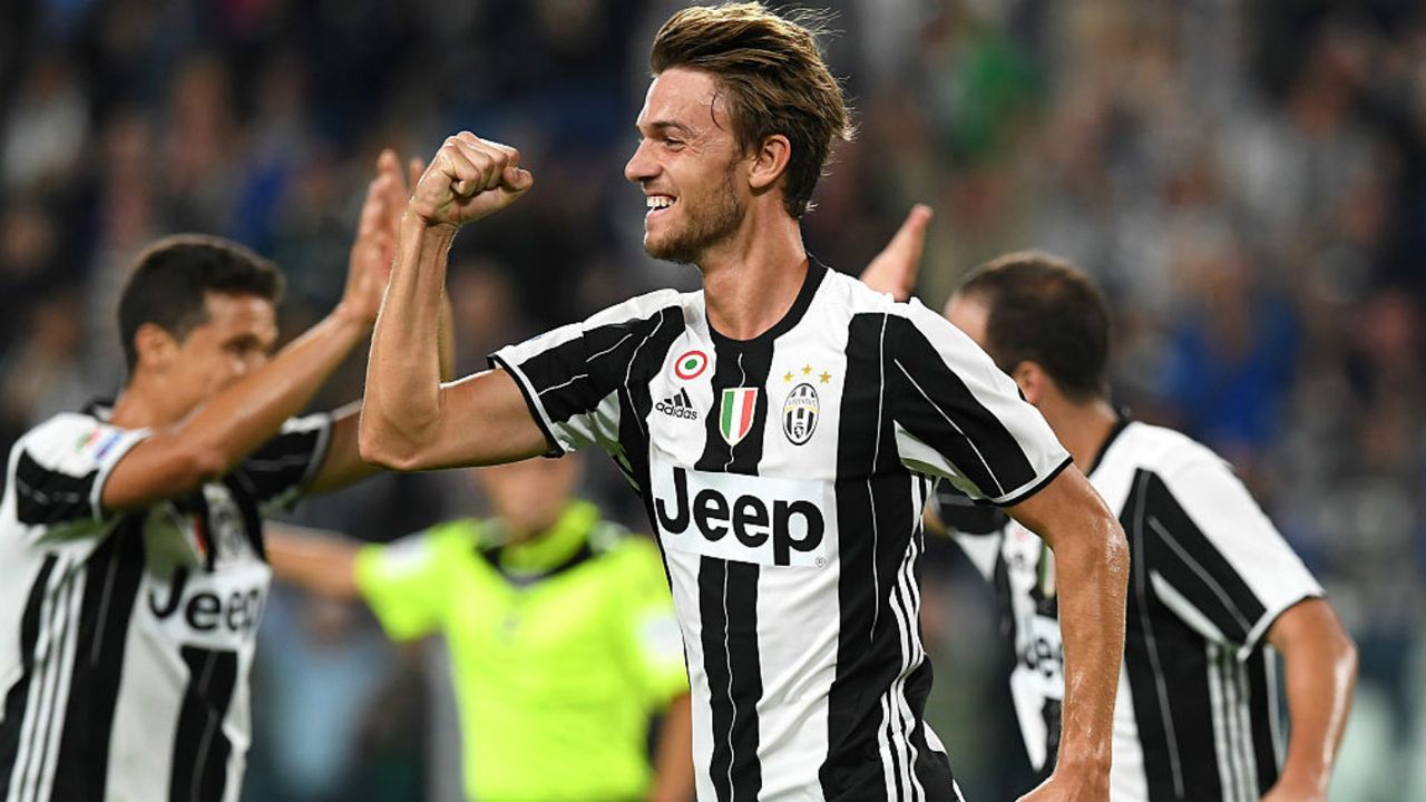 Juventus defender Daniele Rugani plays international football for Italy