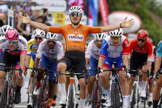 Jason Tesson (Team St Michel-Auber 93) wins stage 1 of Boucles de lay Mayenne