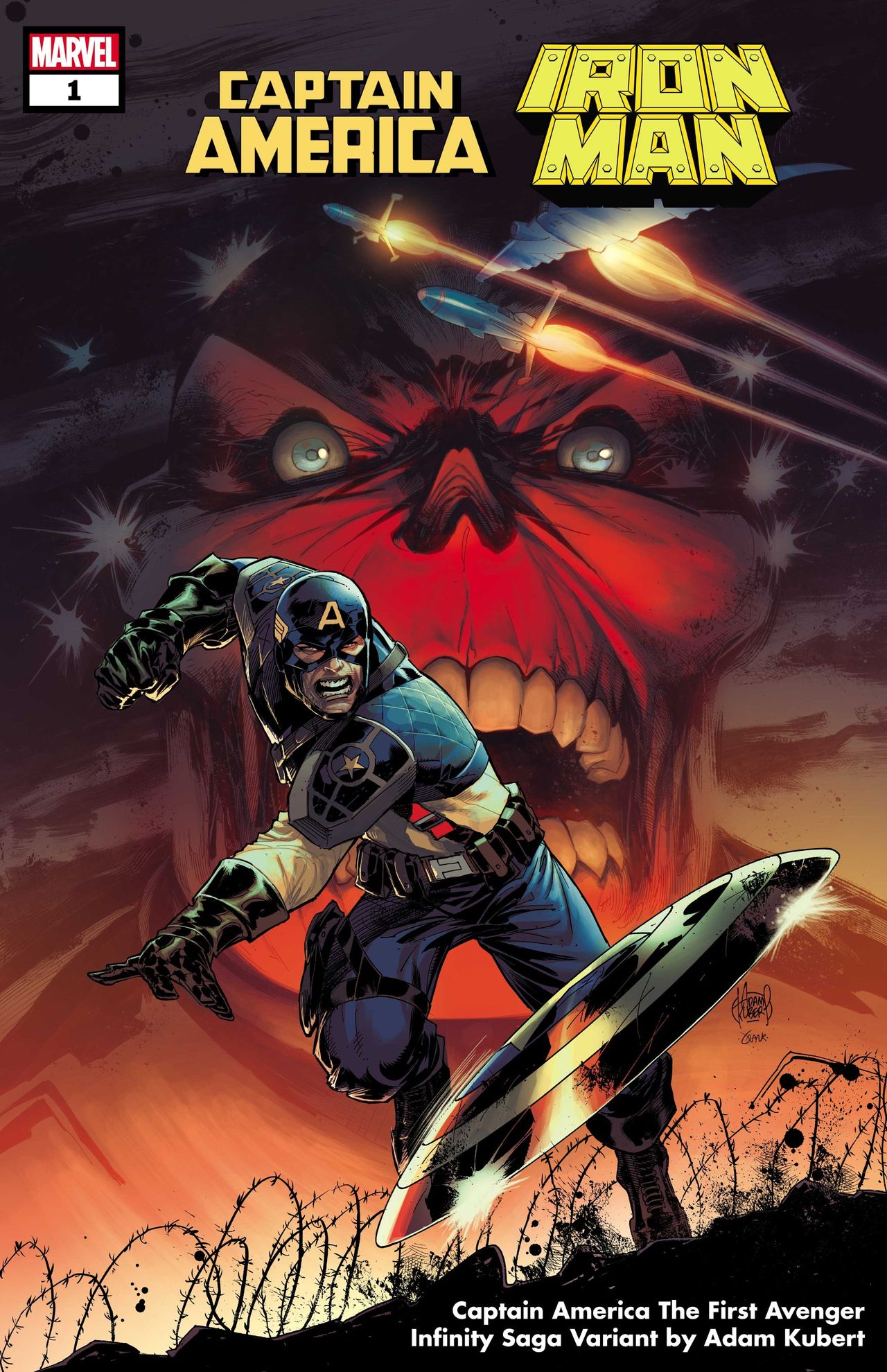 Marvel's Infinity Saga Phase 1 variant cover