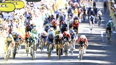 Bunch sprint for Tour de France 2024 stage six in Dijon