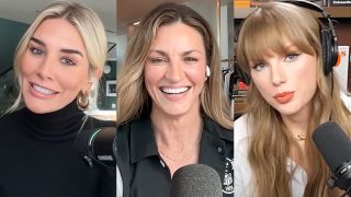 Charissa Thompson, Erin Andrews and Taylor Swift appear on different episodes of New Heights.